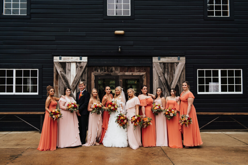 three oaks farm bridesmaids