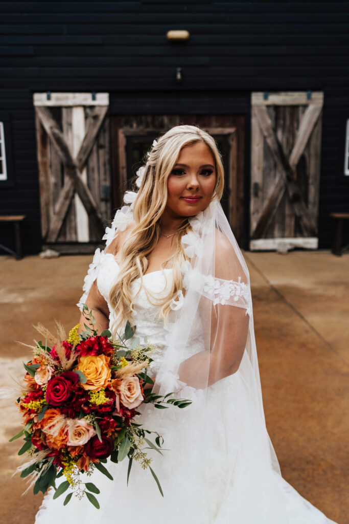 three oaks farm bridal potrait