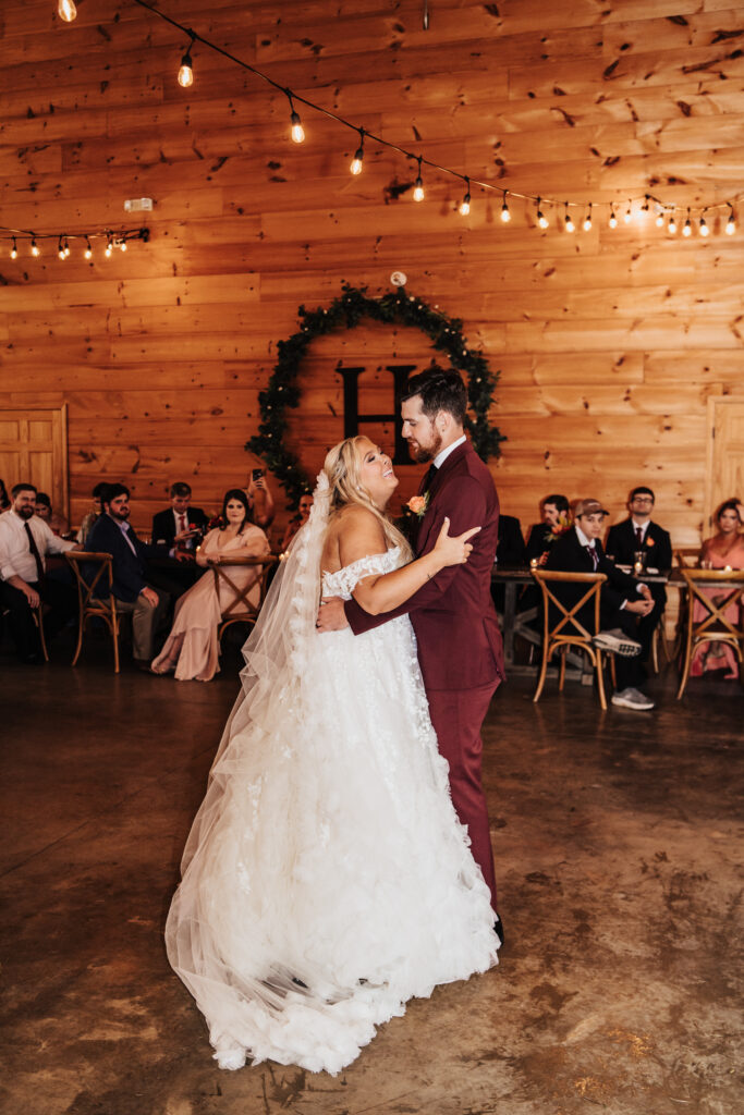 three oaks farm wedding first dance 