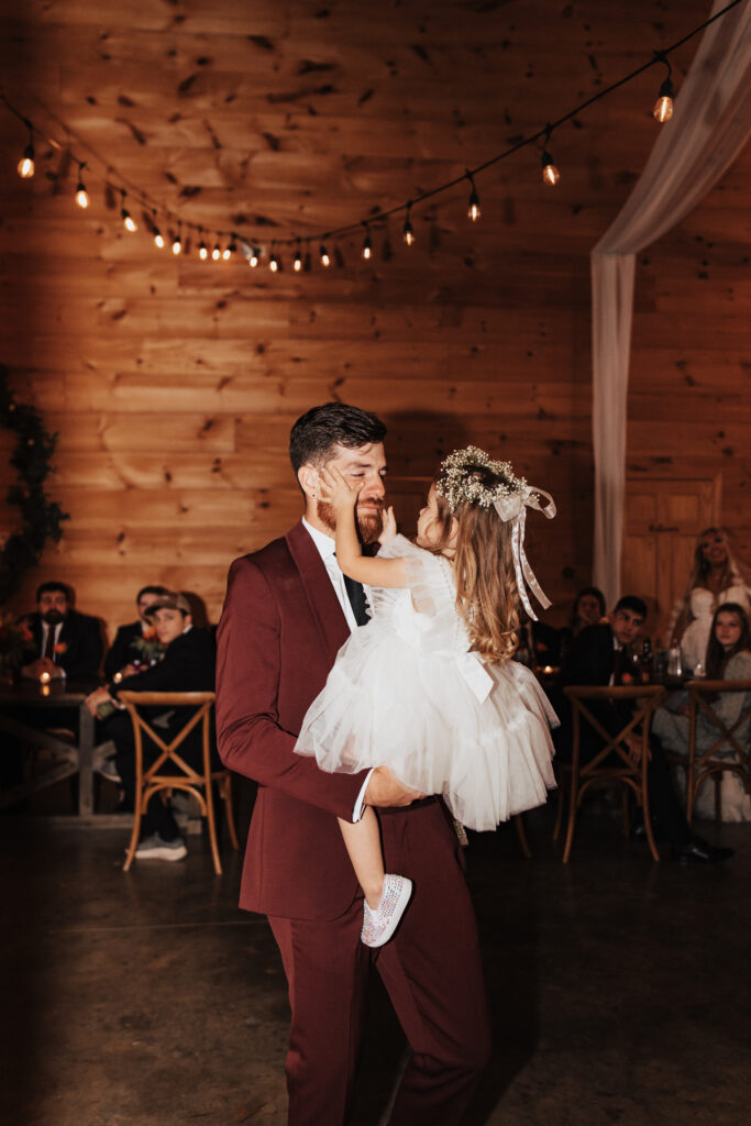 father toddler daughter wedding dance 