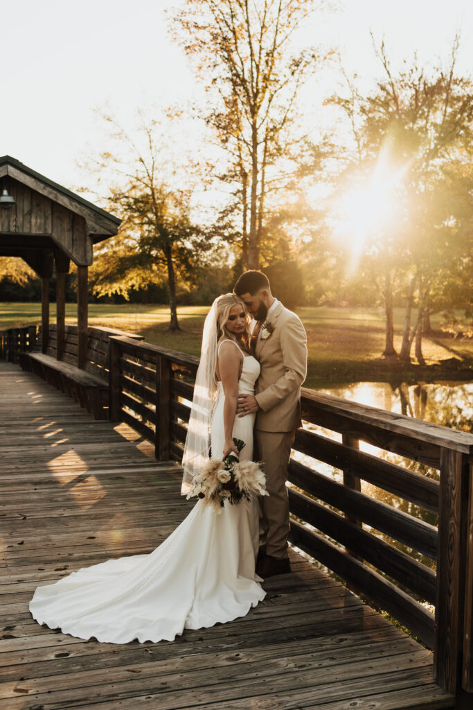Golden Hour Columbus Ga Wedding