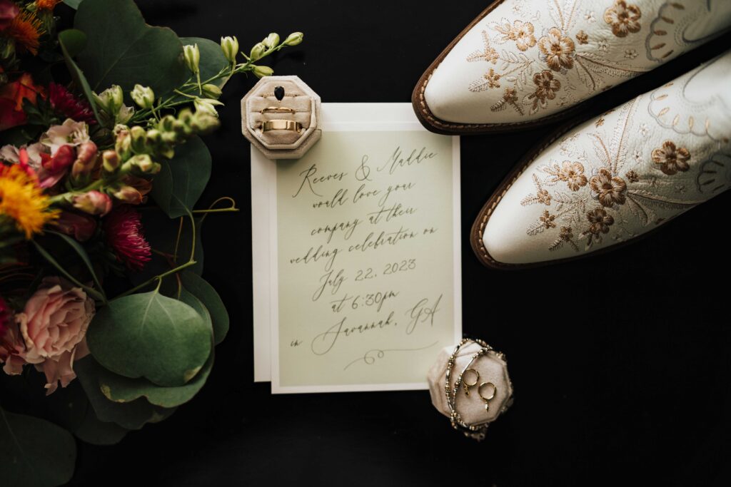 wedding details unique and thoughtful