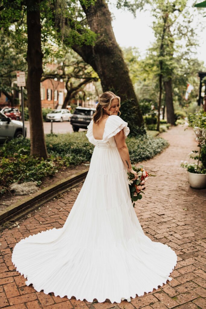bride in savannah georgia