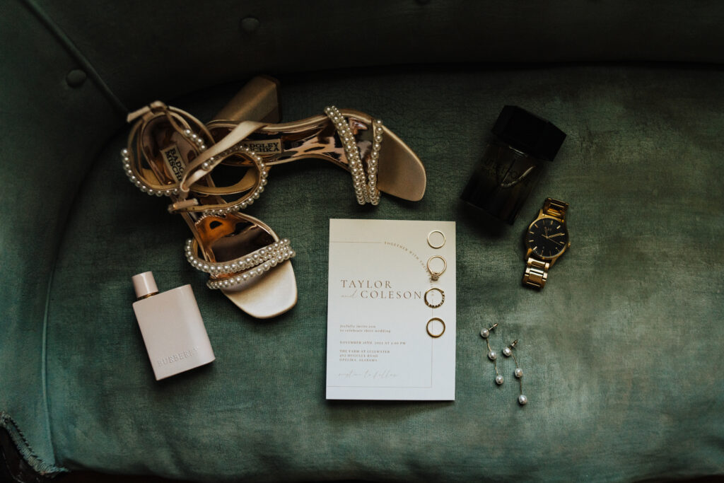 Luxury Wedding Details at The Farm at Lullwater