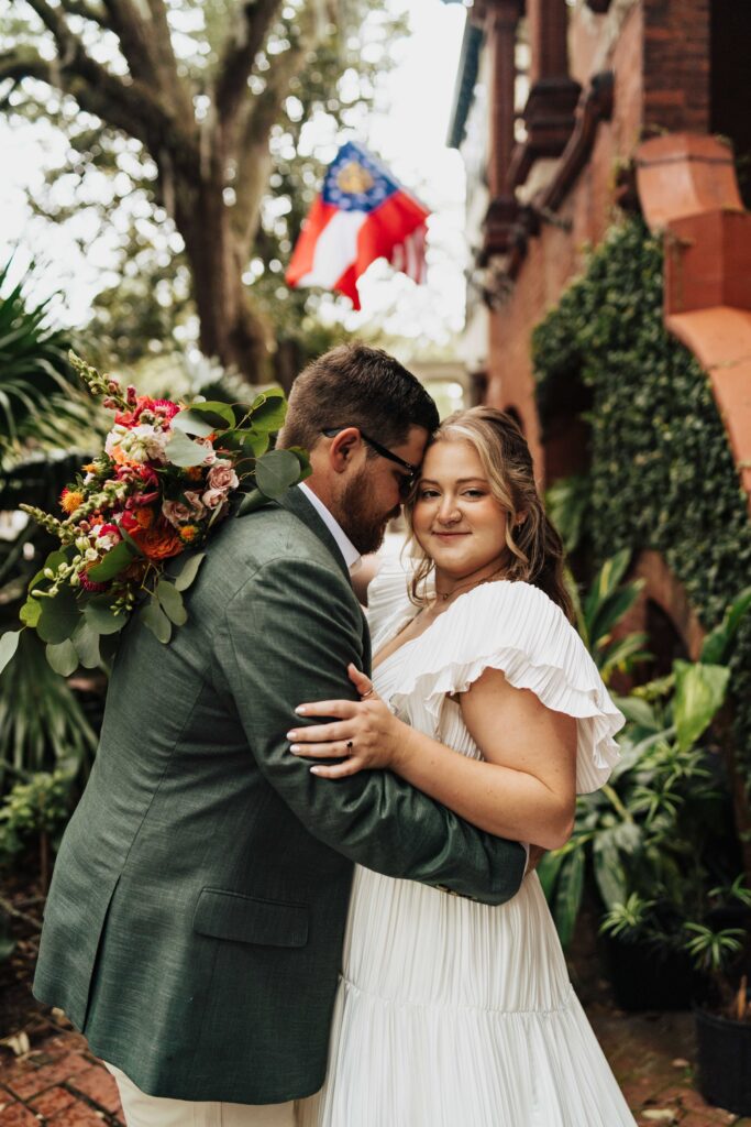 Savannah Georgia Wedding on Jones Street